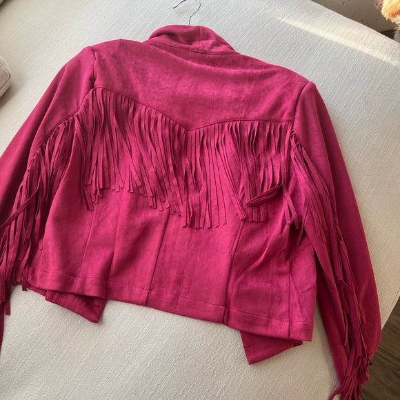 Fringe pink jacket - Picture 2 of 2
